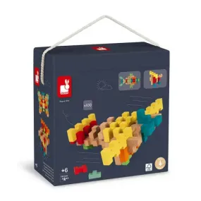 Construction Kit with 100 Pieces