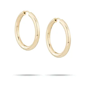 25mm Diameter Hoop Earrings