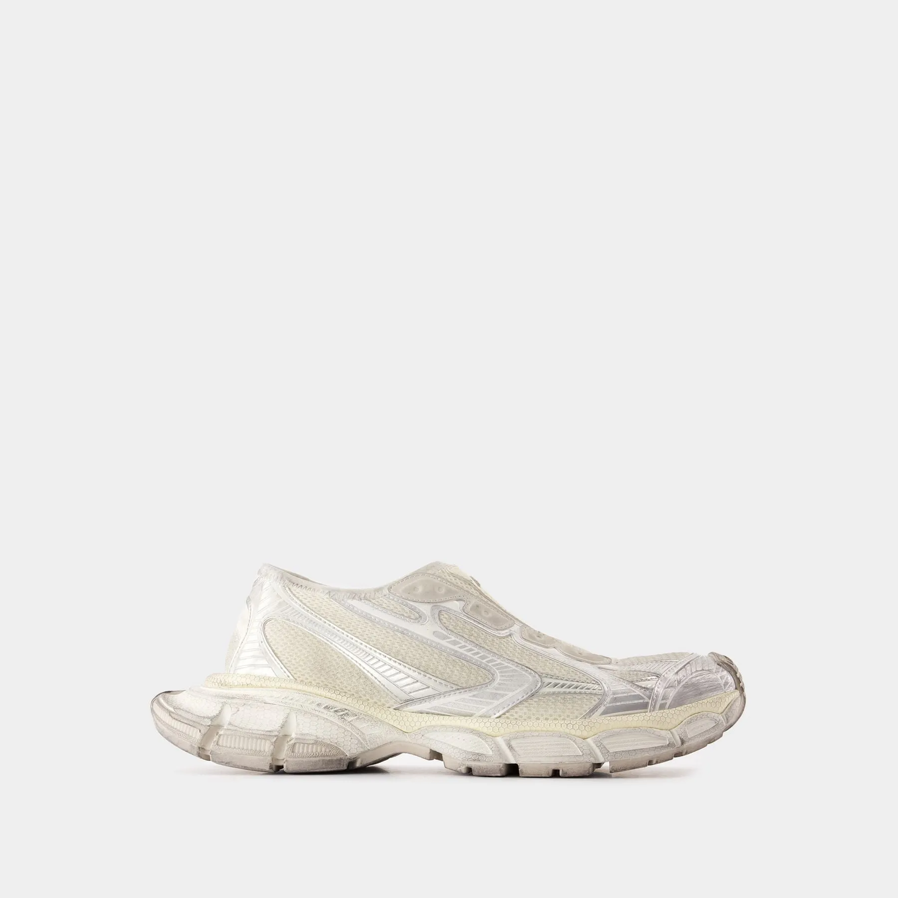 3xl Slip On Sneakers - Balenciaga - Synthetic - Beige