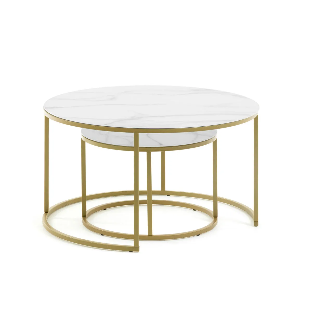 A La Forma Leonor Set of Two Table