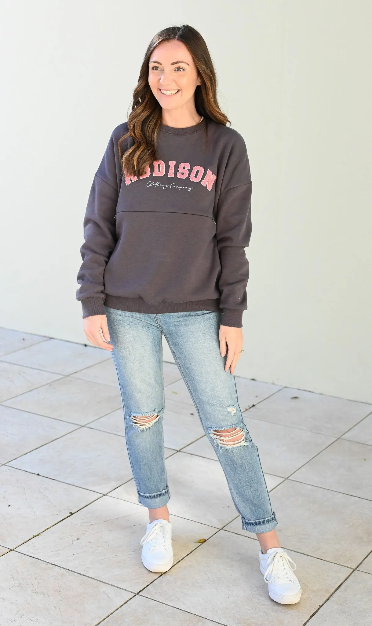 Addison Sweatshirt - Grey