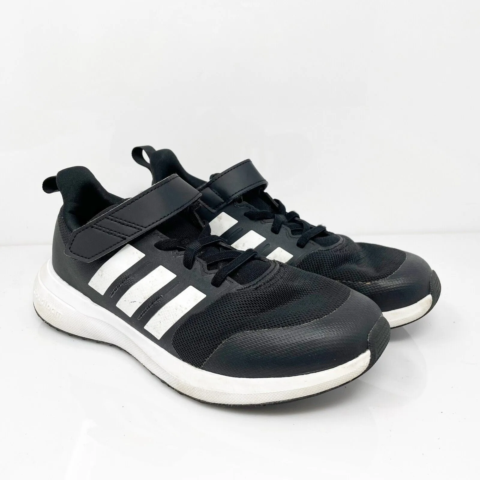 Adidas Boys Fortarun 2.0 IG5387 Black Running Shoes Sneakers Size 5