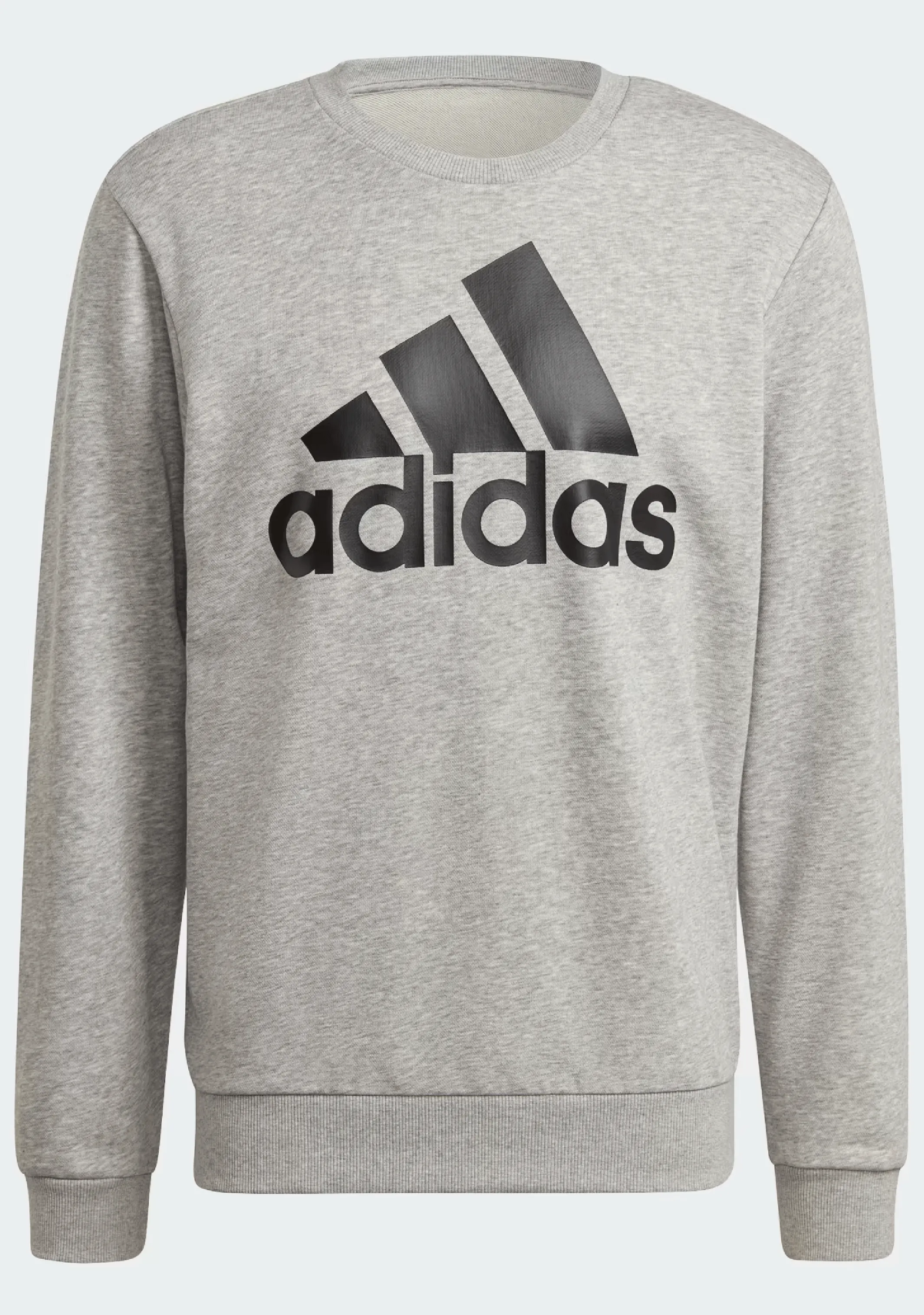 Adidas Mens Big Logo Sweatshirt Gray  GK9077