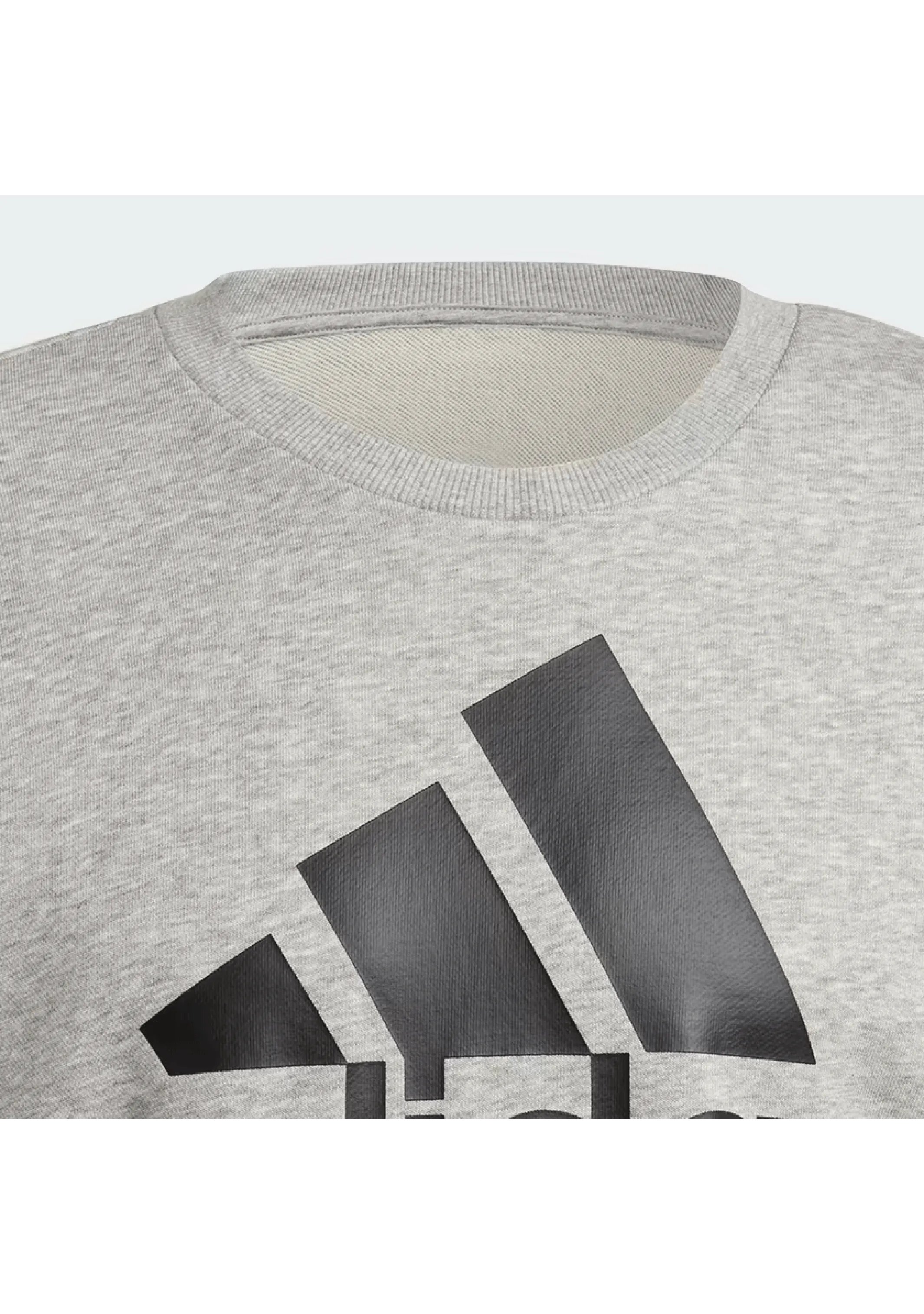 Adidas Mens Big Logo Sweatshirt Gray  GK9077