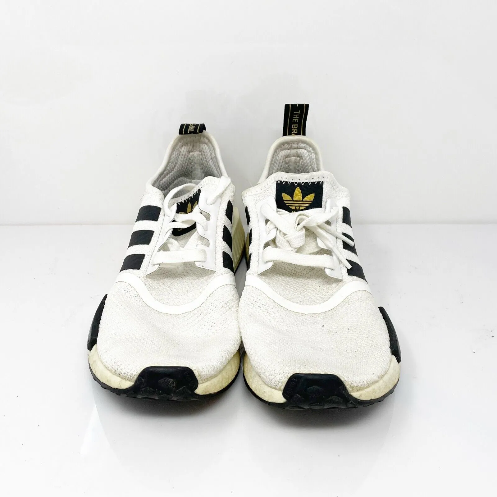 Adidas Mens NMD R1 EG5662 White Running Shoes Sneakers Size 9