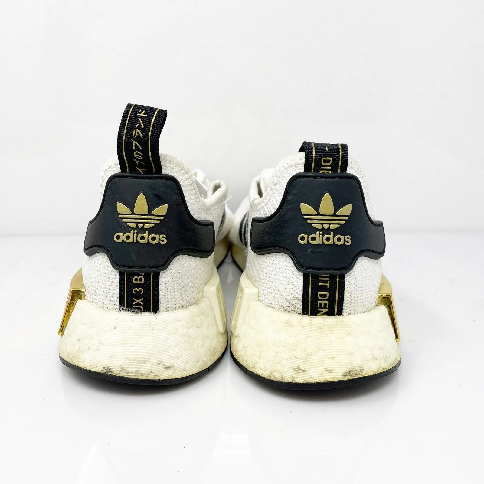 Adidas Mens NMD R1 EG5662 White Running Shoes Sneakers Size 9