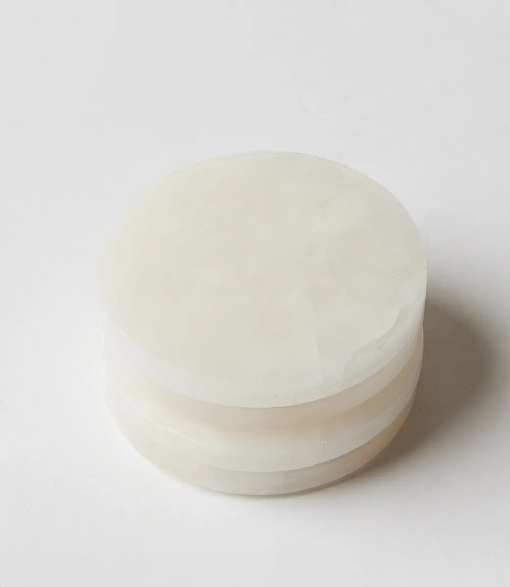 Alabaster Coasters Set of 4