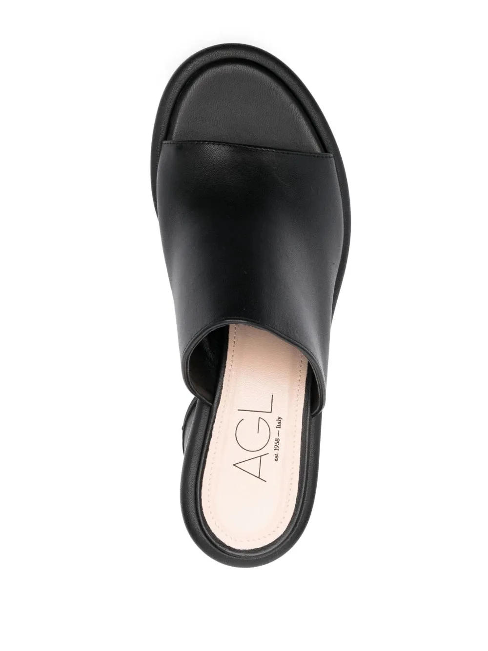 Alison H slip-on mules, black