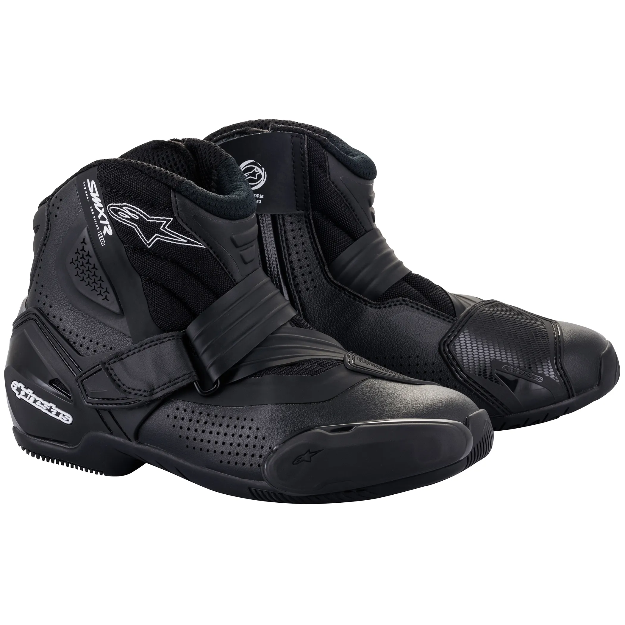 Alpinestars SMX-1 R v2 Vented Boots: High-Performance Motorcycle Footwear