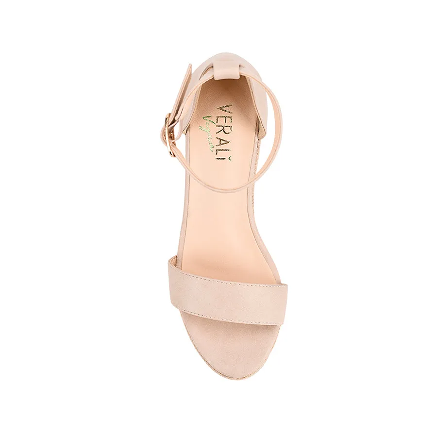 Amena Rope Wedges - Blush