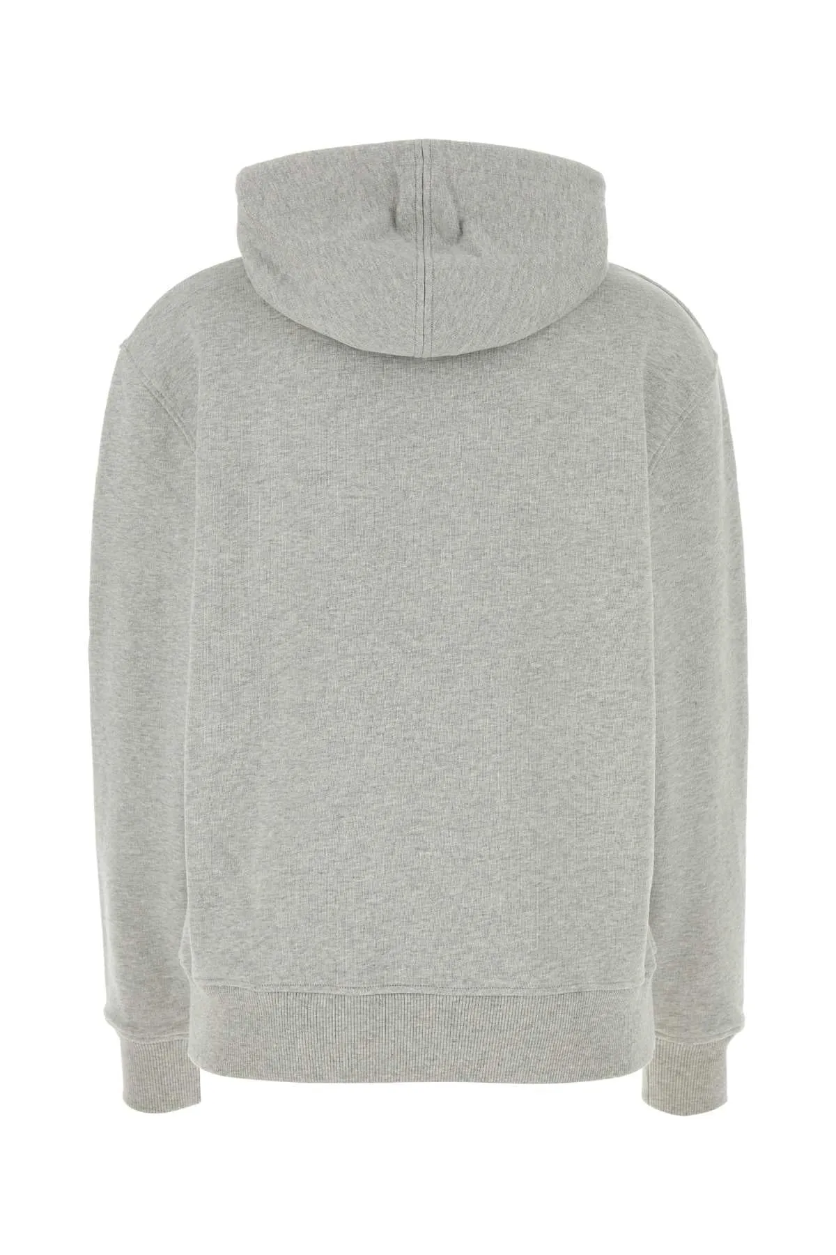 Ami Grey Cotton Sweatshirt