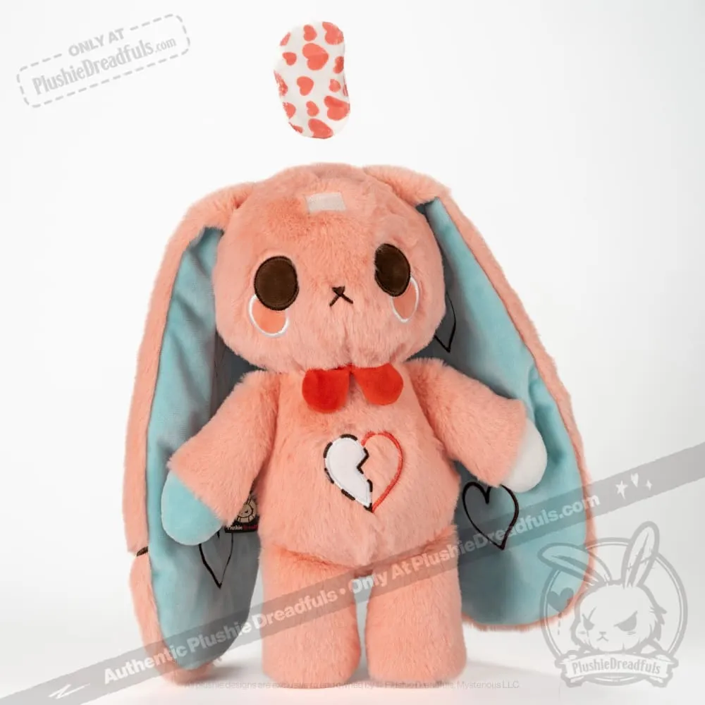 Anemia Rabbit Plush Stuffed Animal - Plushie Dreadfuls