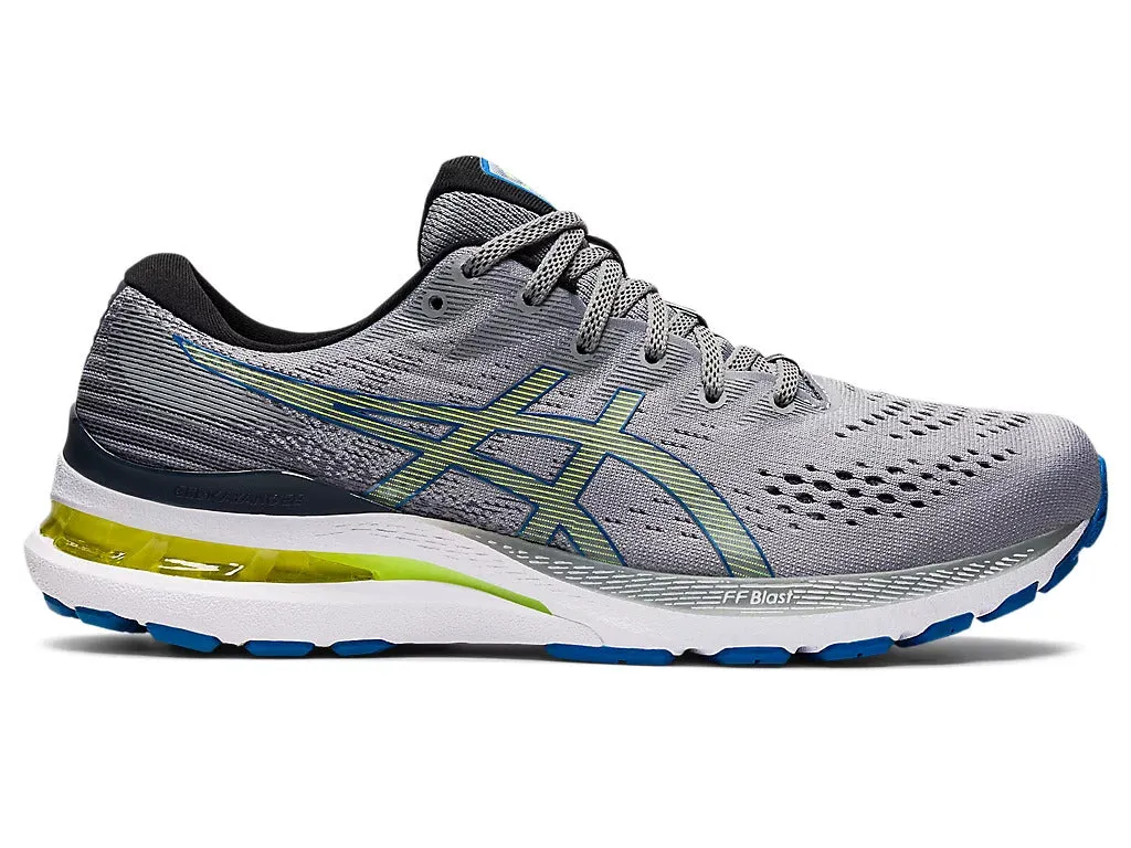 Asics Men's GEL-KAYANO 28 - SHEET ROCK/HAZARD GREEN