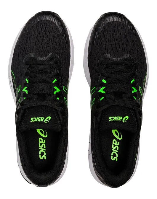 Asics Mens Running Gel Phoenix 11 Trainers In Black And Green