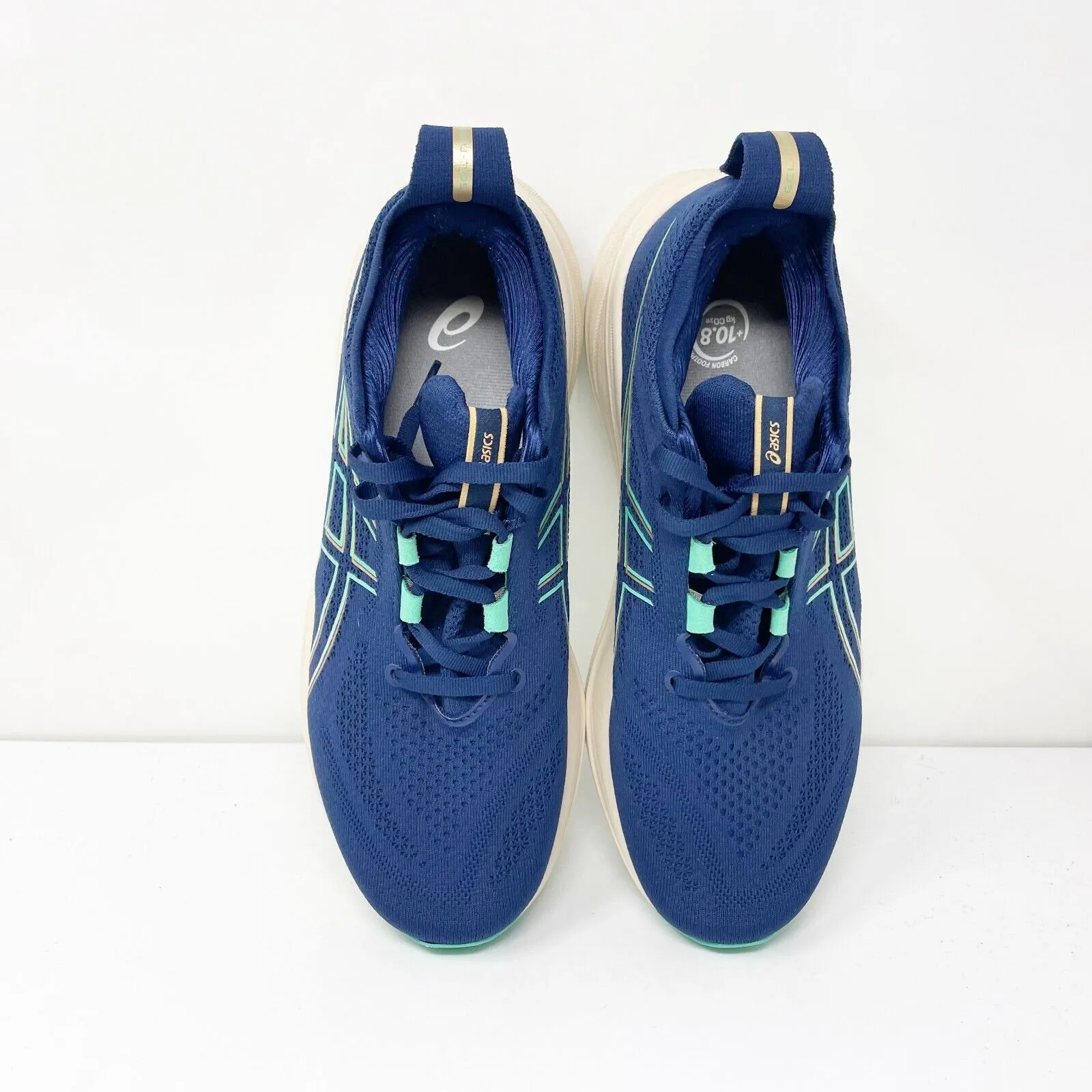 Asics Womens Gel Nimbus 26 1012B602 Blue Running Shoes Sneakers Size 10 W