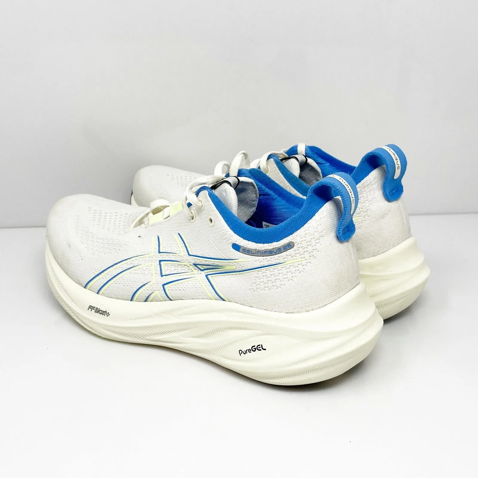 Asics Womens Gel Nimbus 26 1012B692 White Running Shoes Sneakers Size 9