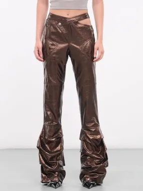 Asymmetric Trousers (PA113367911793-NUDE)