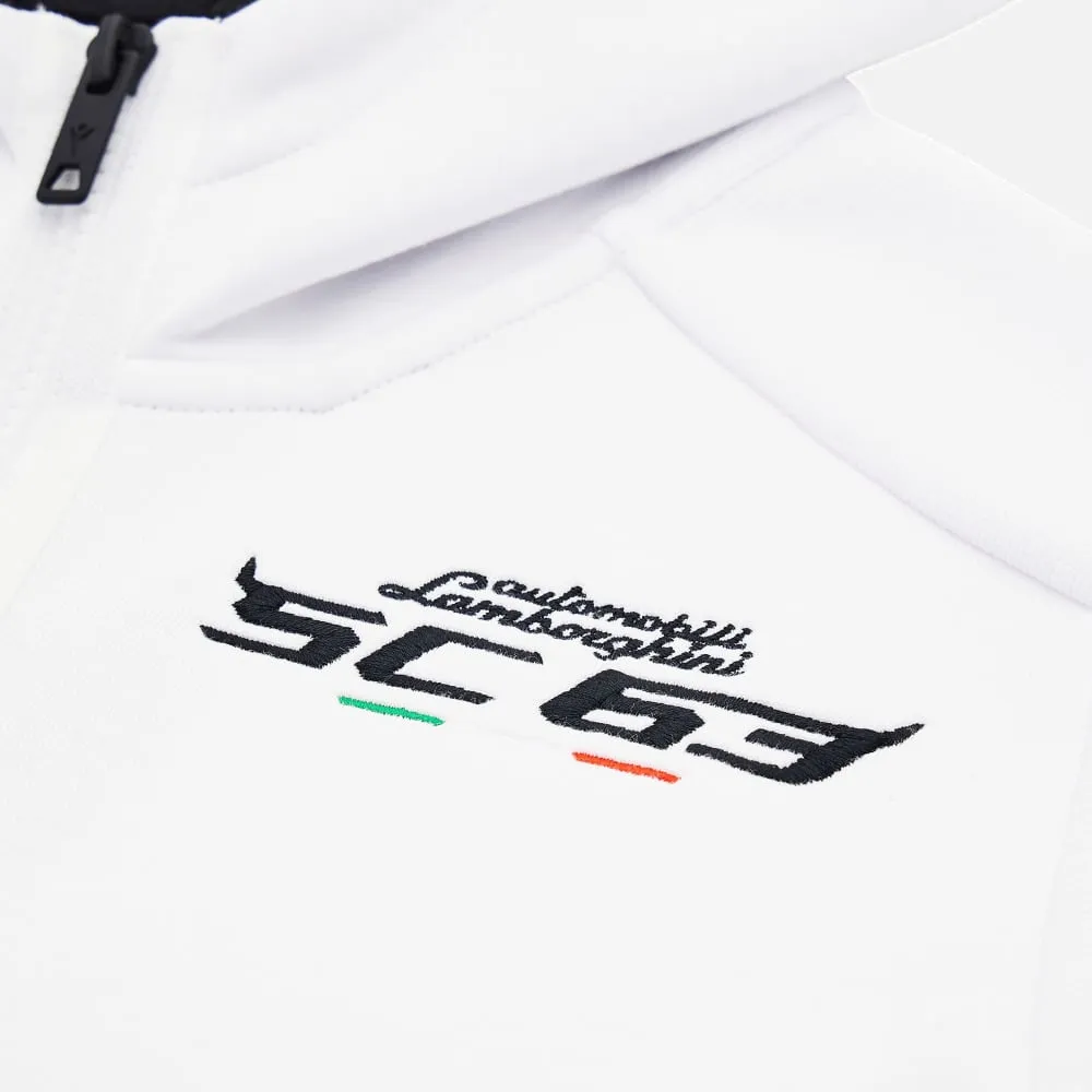 Automobili lamborghini squadra corse kid's full-zip sweatshirt