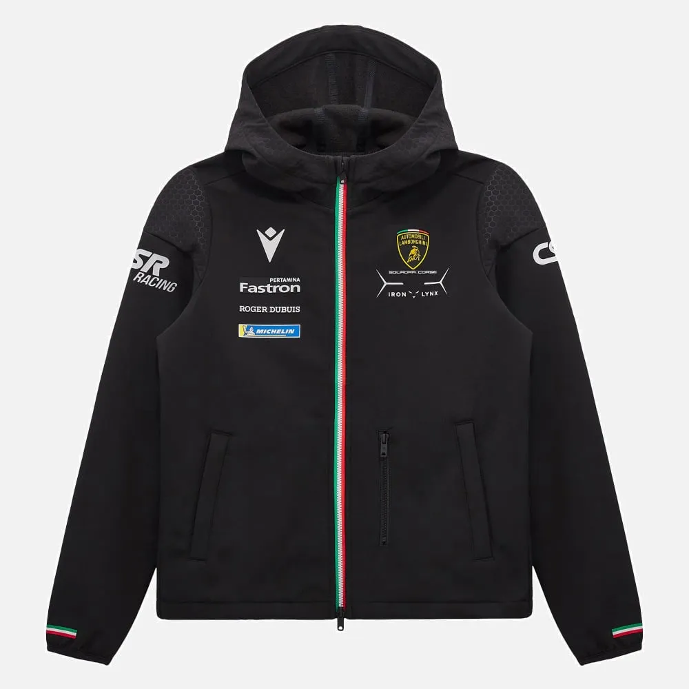 Automobili lamborghini squadra corse kid's softshell jacket