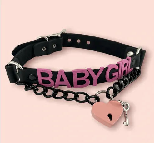 Locked Collars for Baby Girls