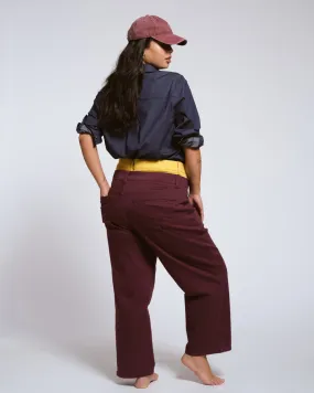 Bae Boyfriend Crop Jeans - Acai