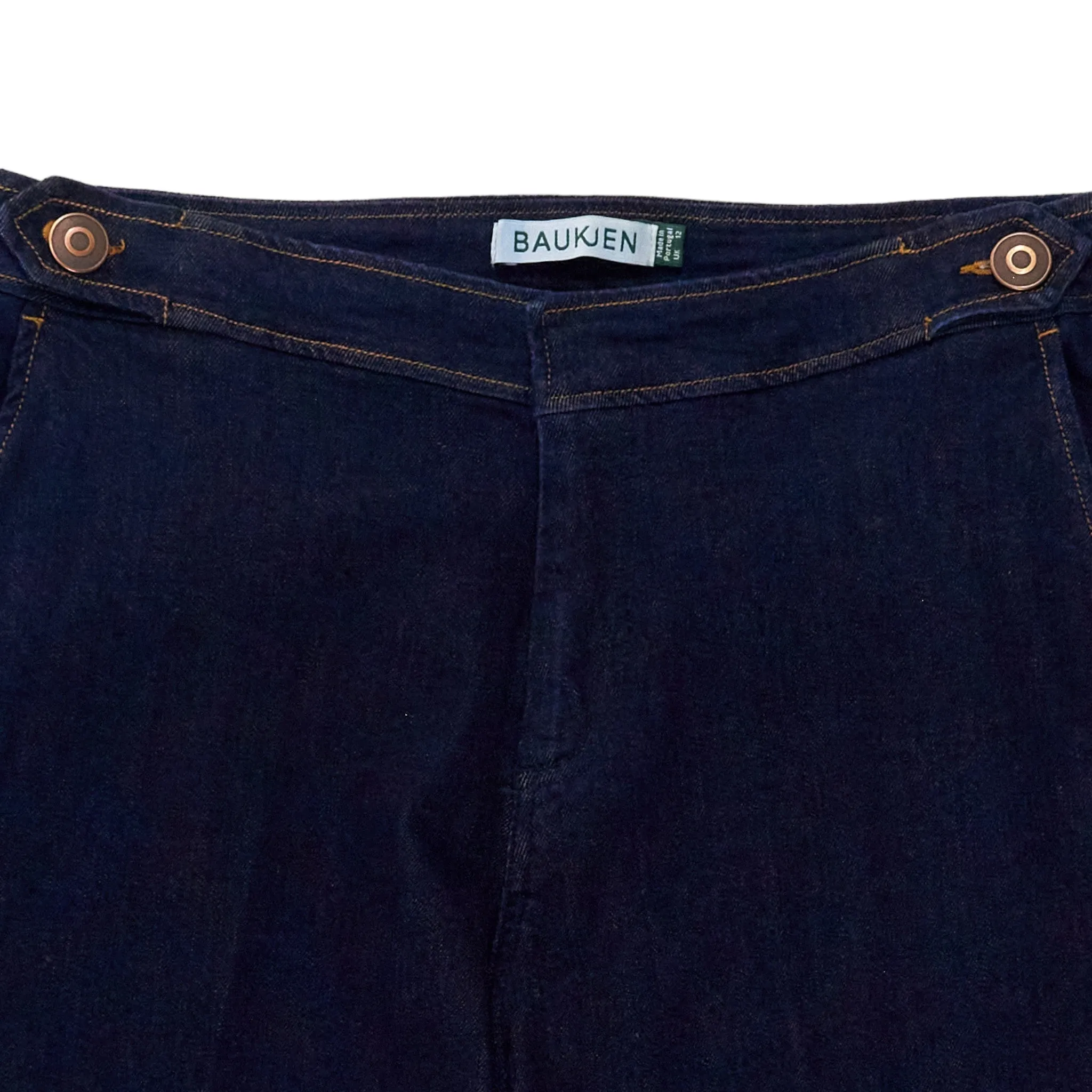 Baukjen Dark Indigo Straight Leg Jeans