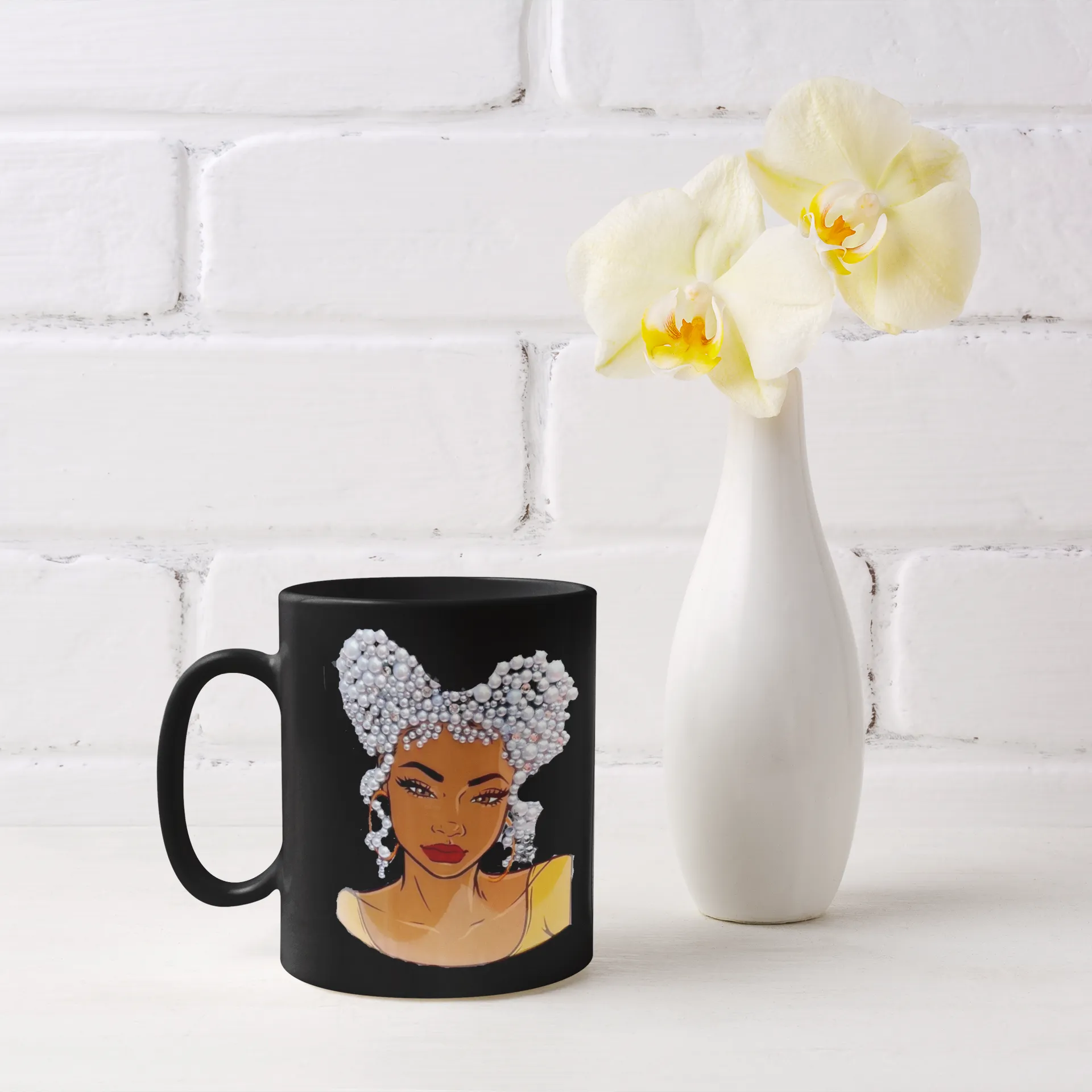 Beaded Mug Collection for Black Girls