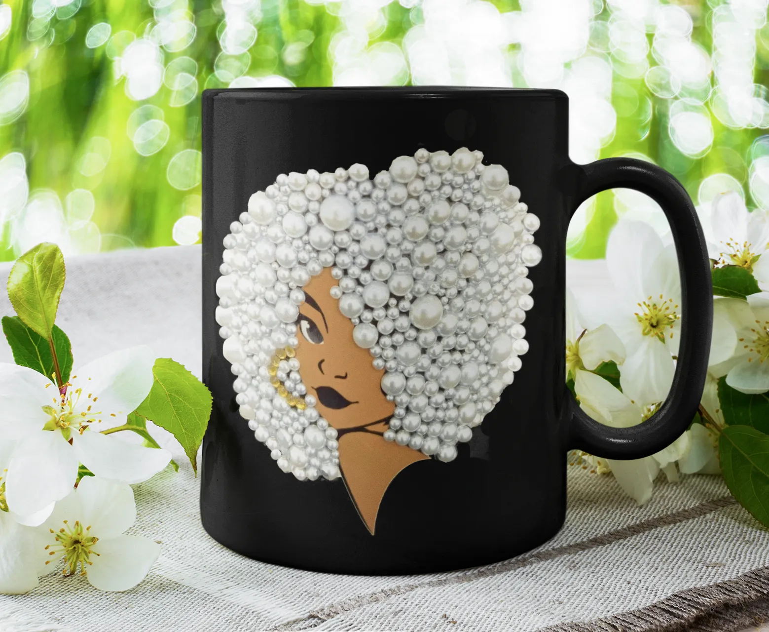 Beaded Mug Collection for Black Girls