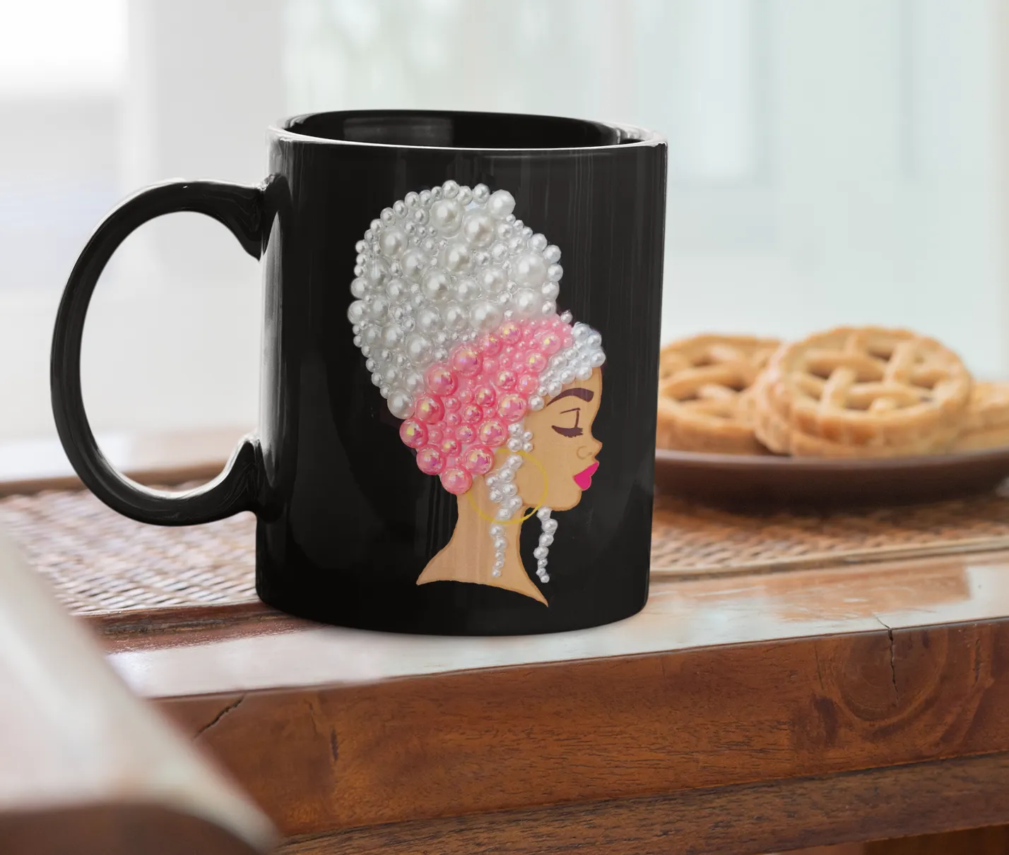 Beaded Mug Collection for Black Girls