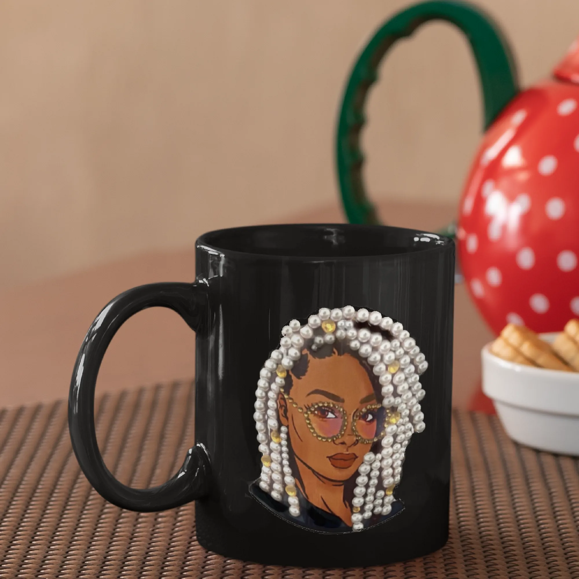 Beaded Mug Collection for Black Girls