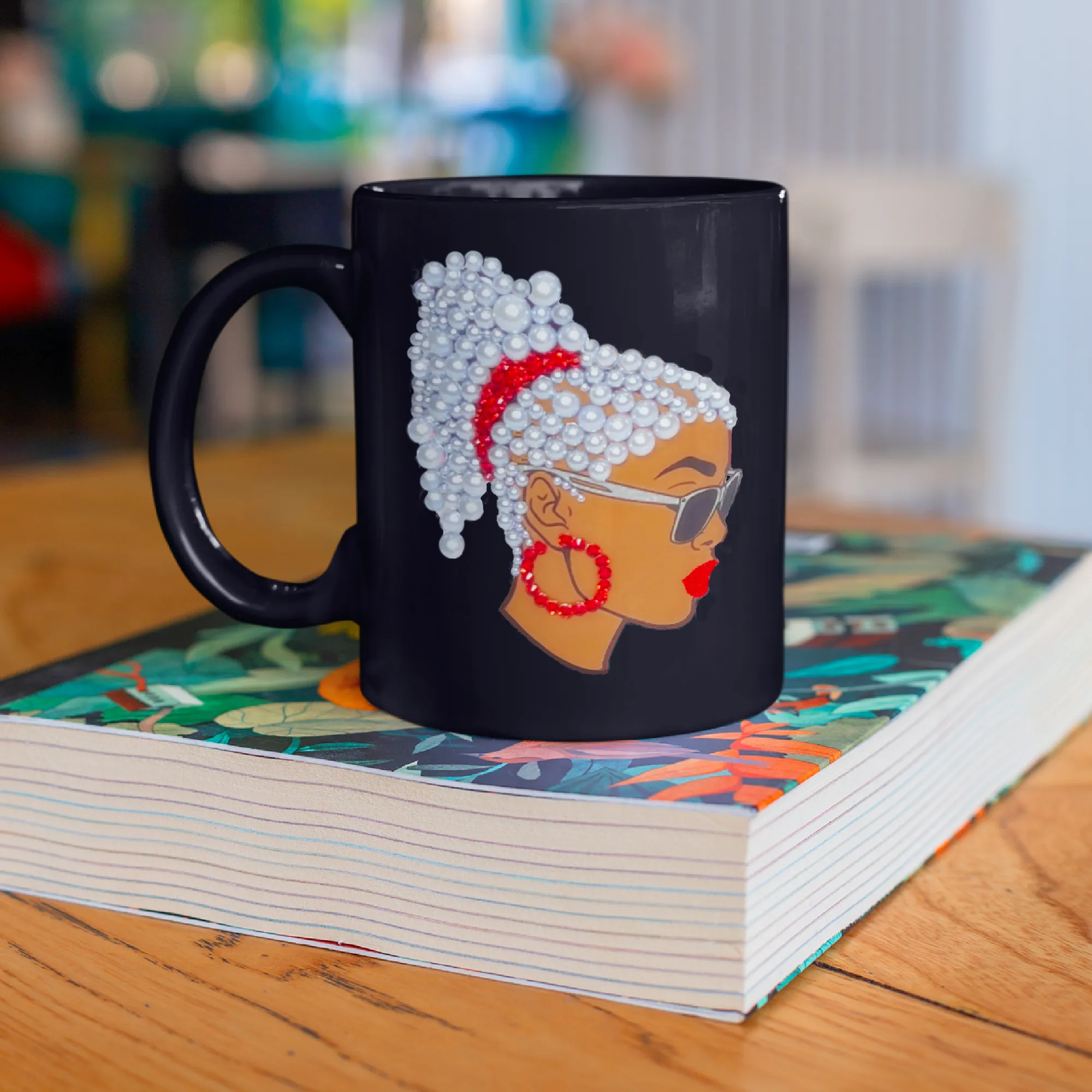 Beaded Mug Collection for Black Girls