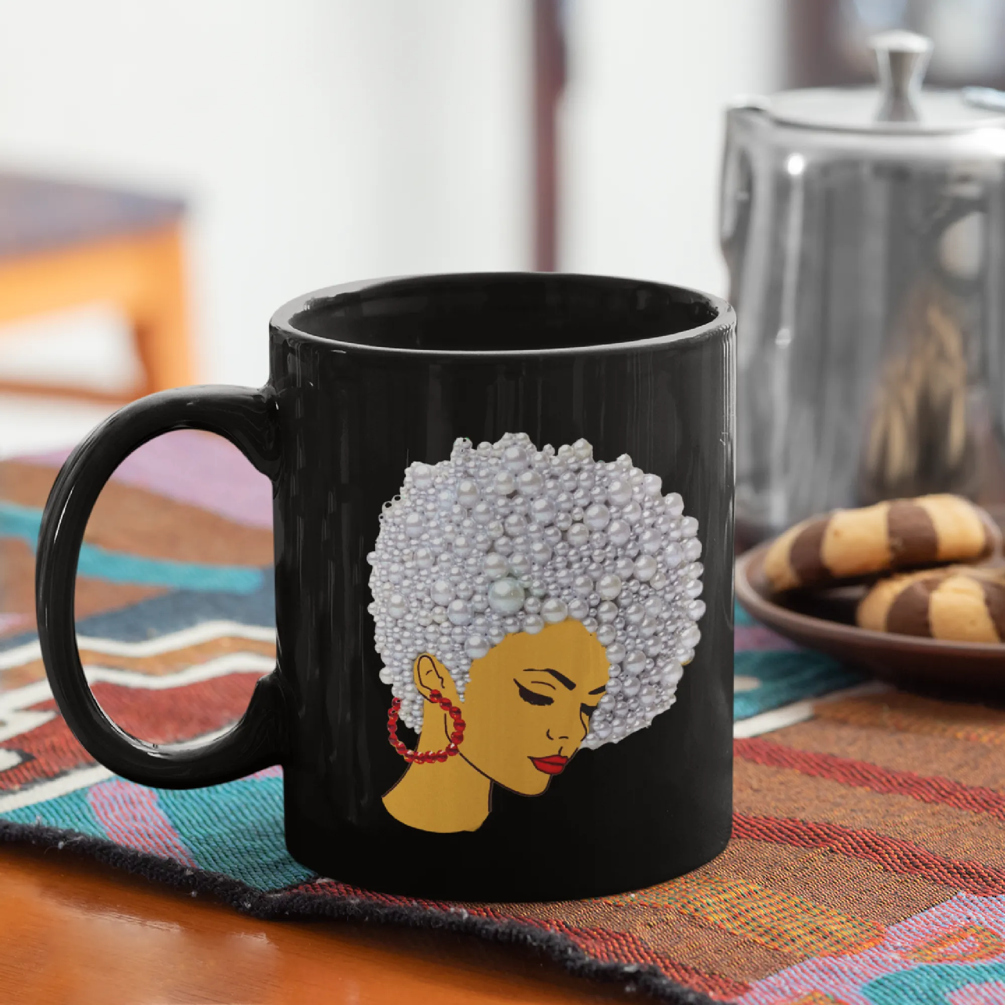 Beaded Mug Collection for Black Girls