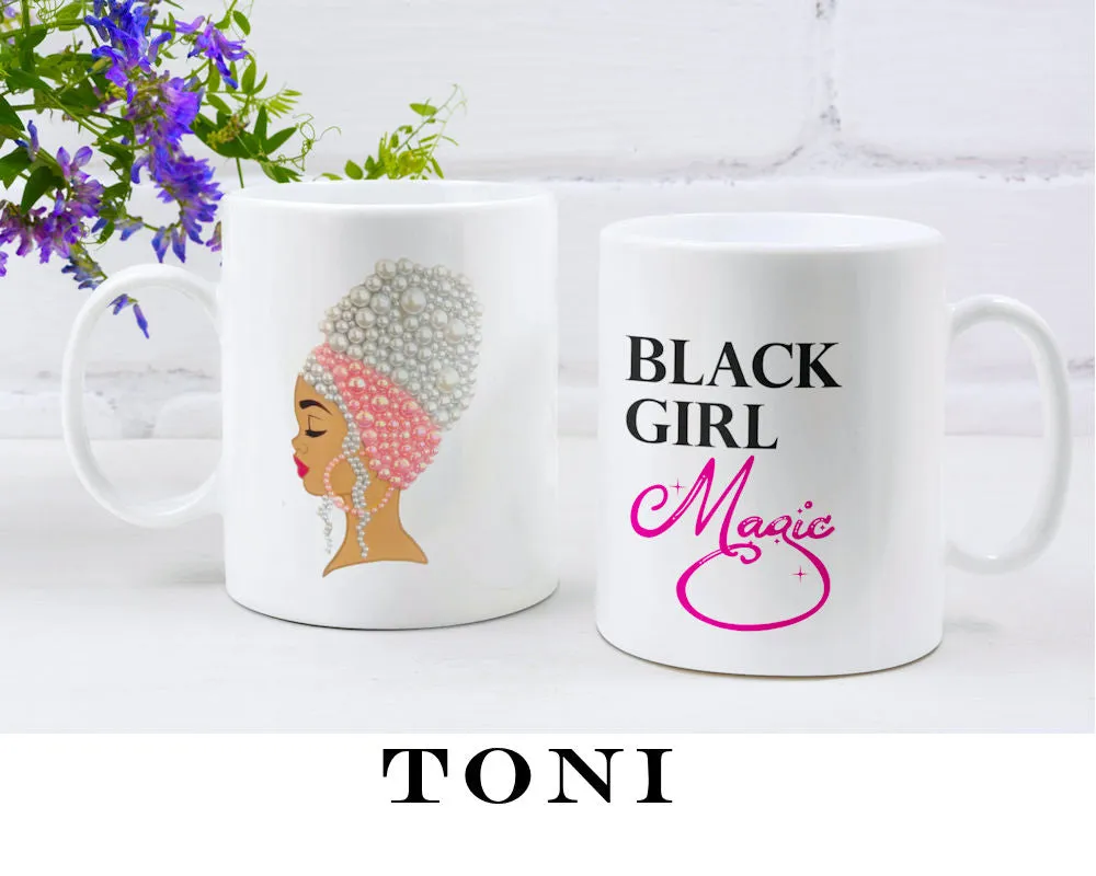 Beaded Mug Collection for Black Girls