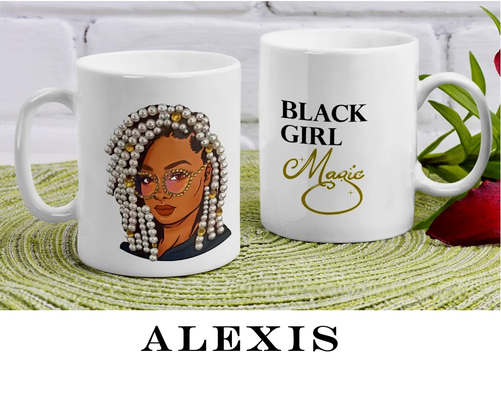 Beaded Mug Collection for Black Girls