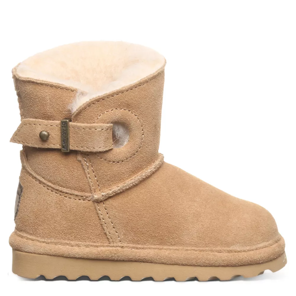 BEARPAW  GIRLS TODDLER-LITTLE KID ISABELLE TODDLER FUR BOOT