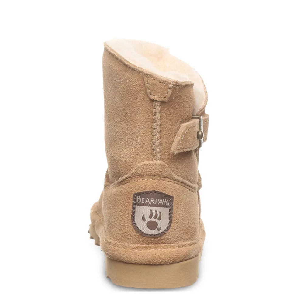 BEARPAW  GIRLS TODDLER-LITTLE KID ISABELLE TODDLER FUR BOOT