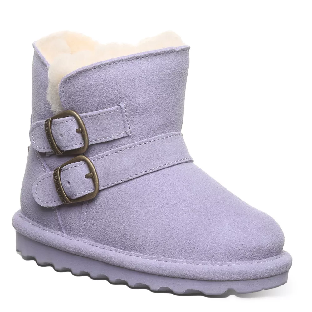 BEARPAW  GIRLS TODDLER-LITTLE KID KATYA TODDLER FUR BOOT