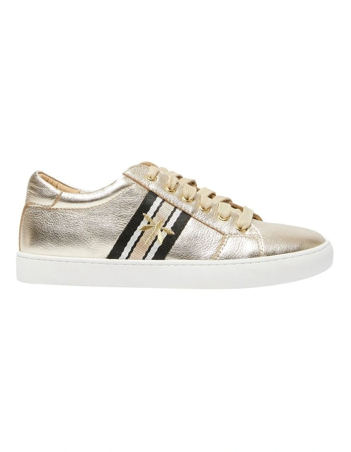 Belem Sneakers in Gold Leather