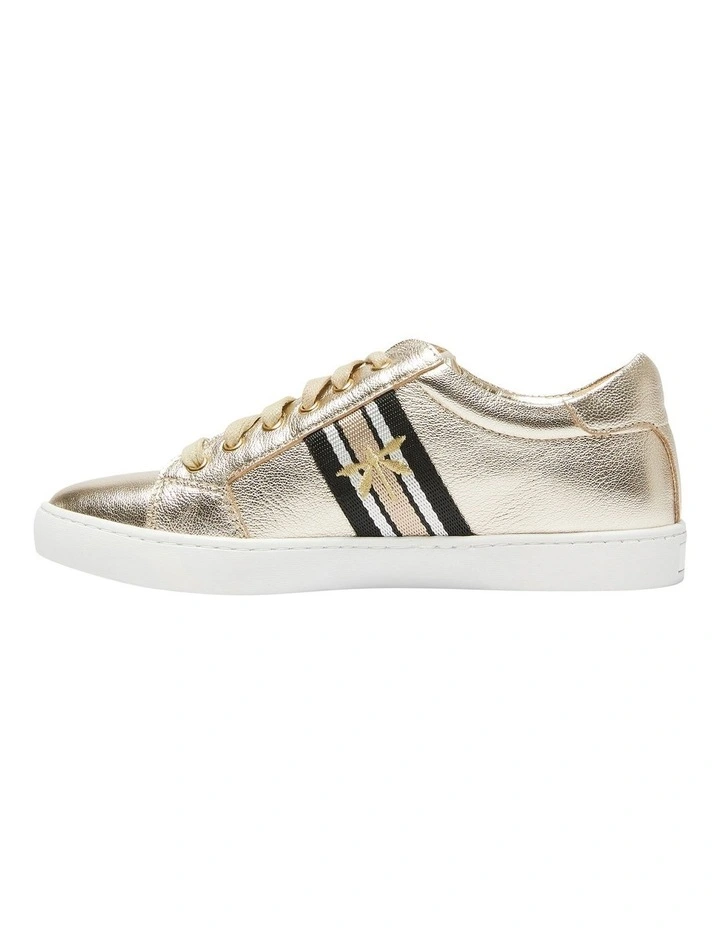 Belem Sneakers in Gold Leather