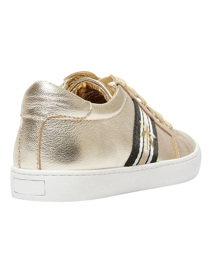 Belem Sneakers in Gold Leather