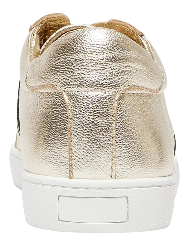 Belem Sneakers in Gold Leather