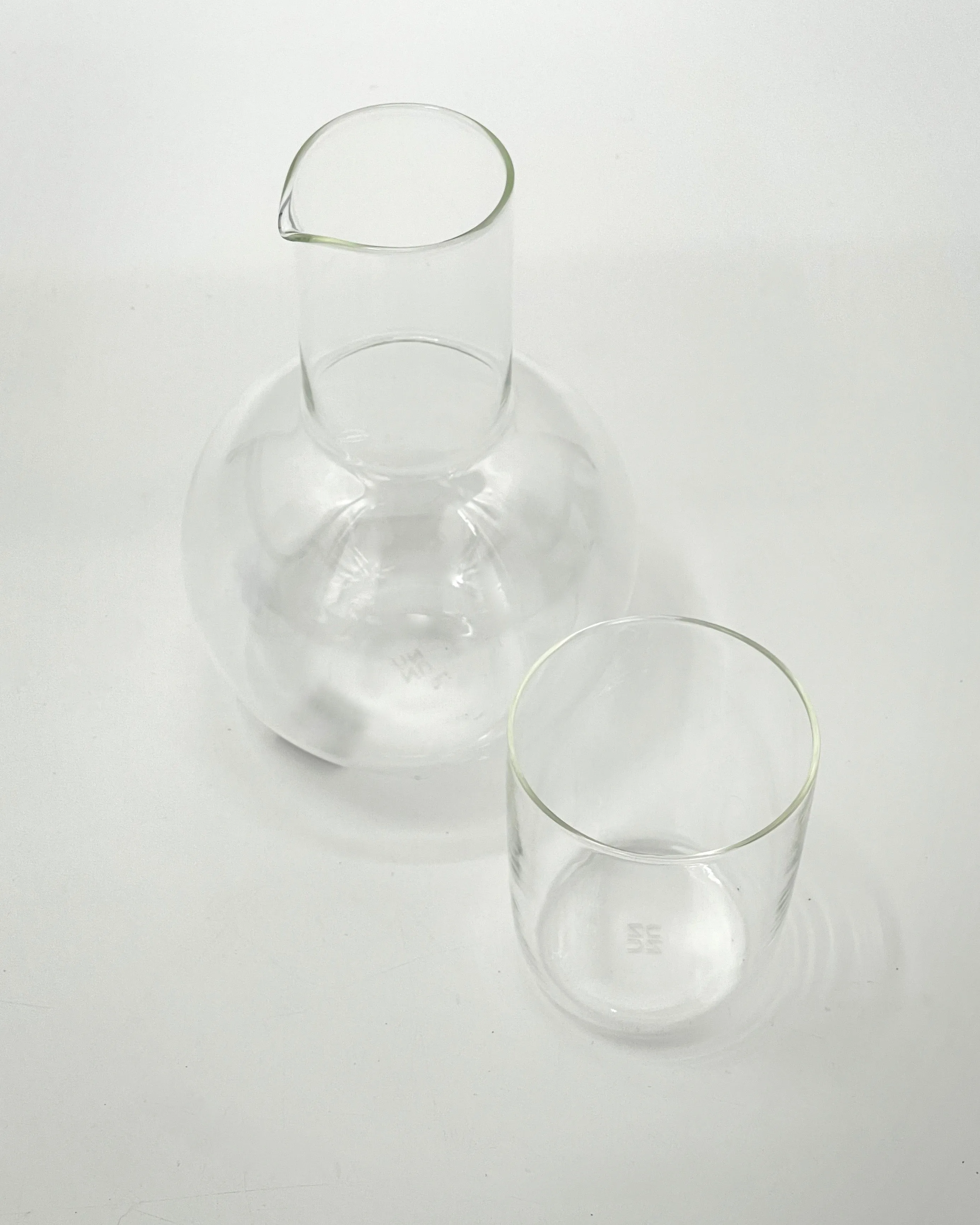 Belly Carafe and Cup Set