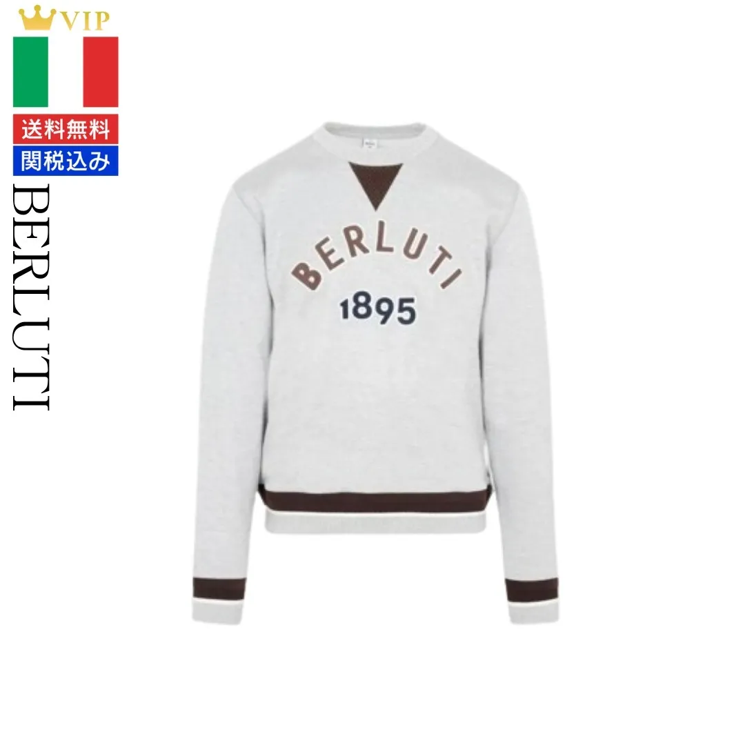 Berluti College Emblem Sweatshirt