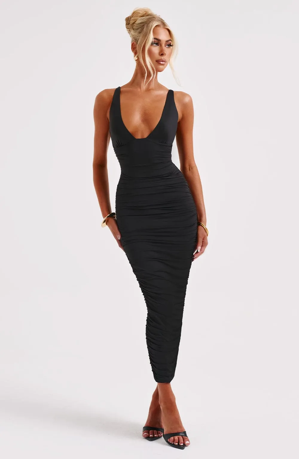 Black Elias Maxi Dress