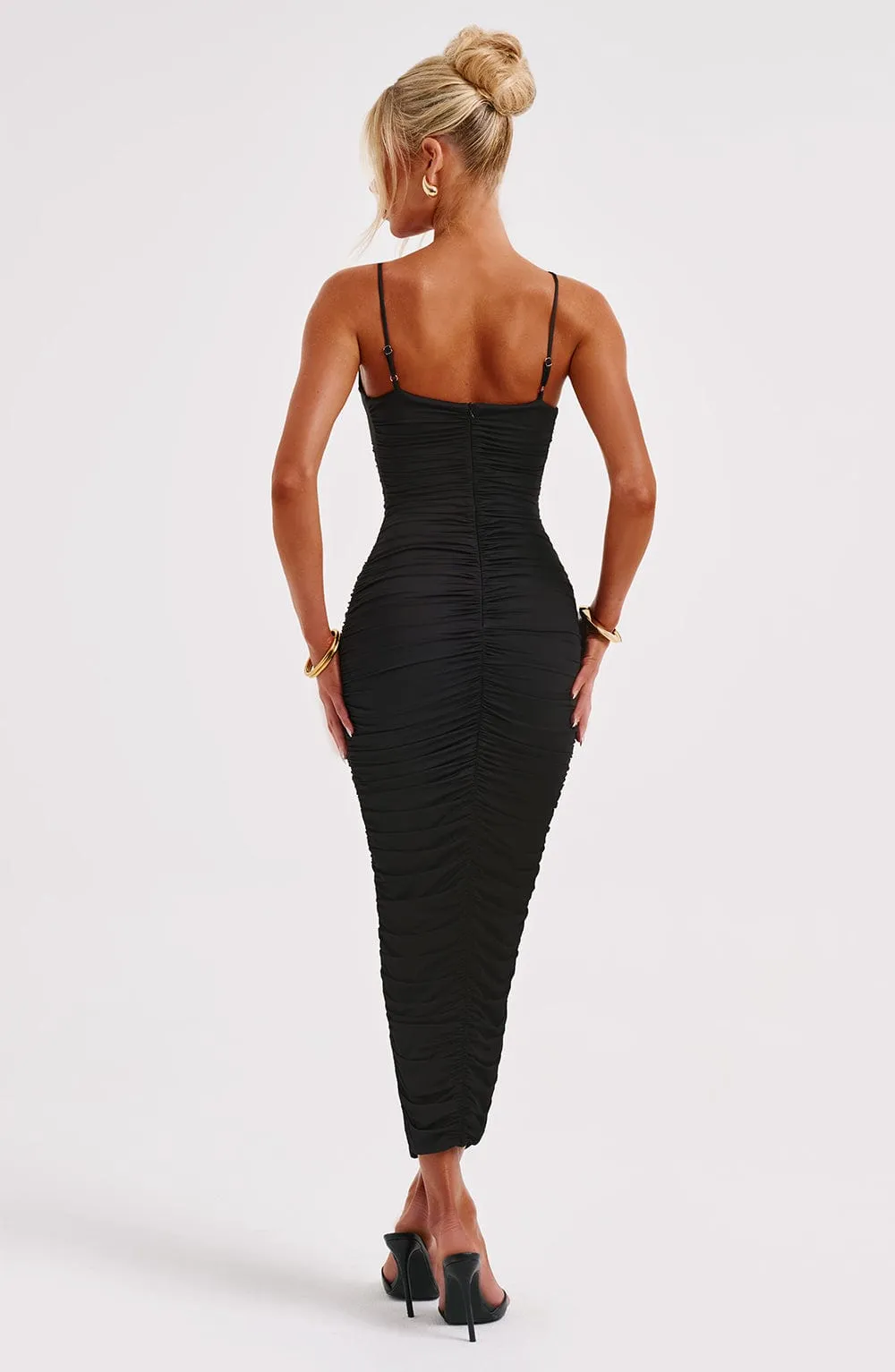 Black Elias Maxi Dress