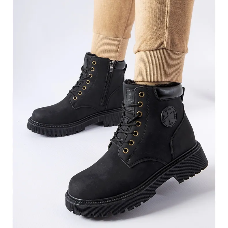 Insulated Doutor Boots in Black