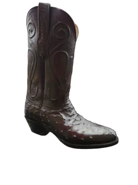 BLACK JACK Men’s Full-Quill Ostrich Boots 223