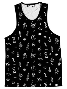 Black Pattern Men's Tank (Clearance)