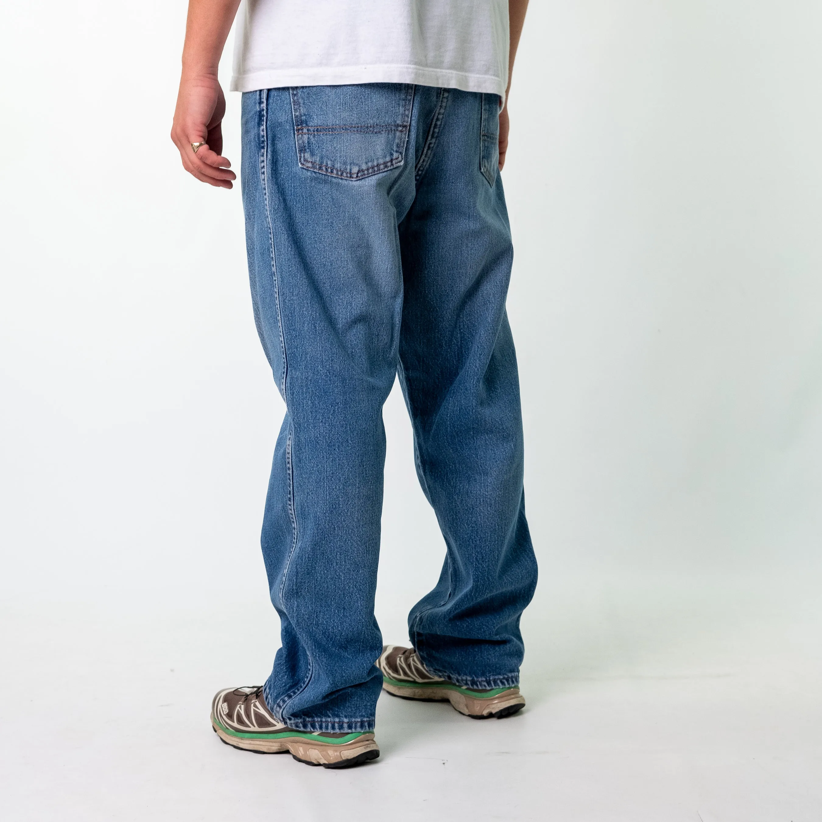 Blue y2ks Dickies Denim Jeans Baggy Pants (38x30)