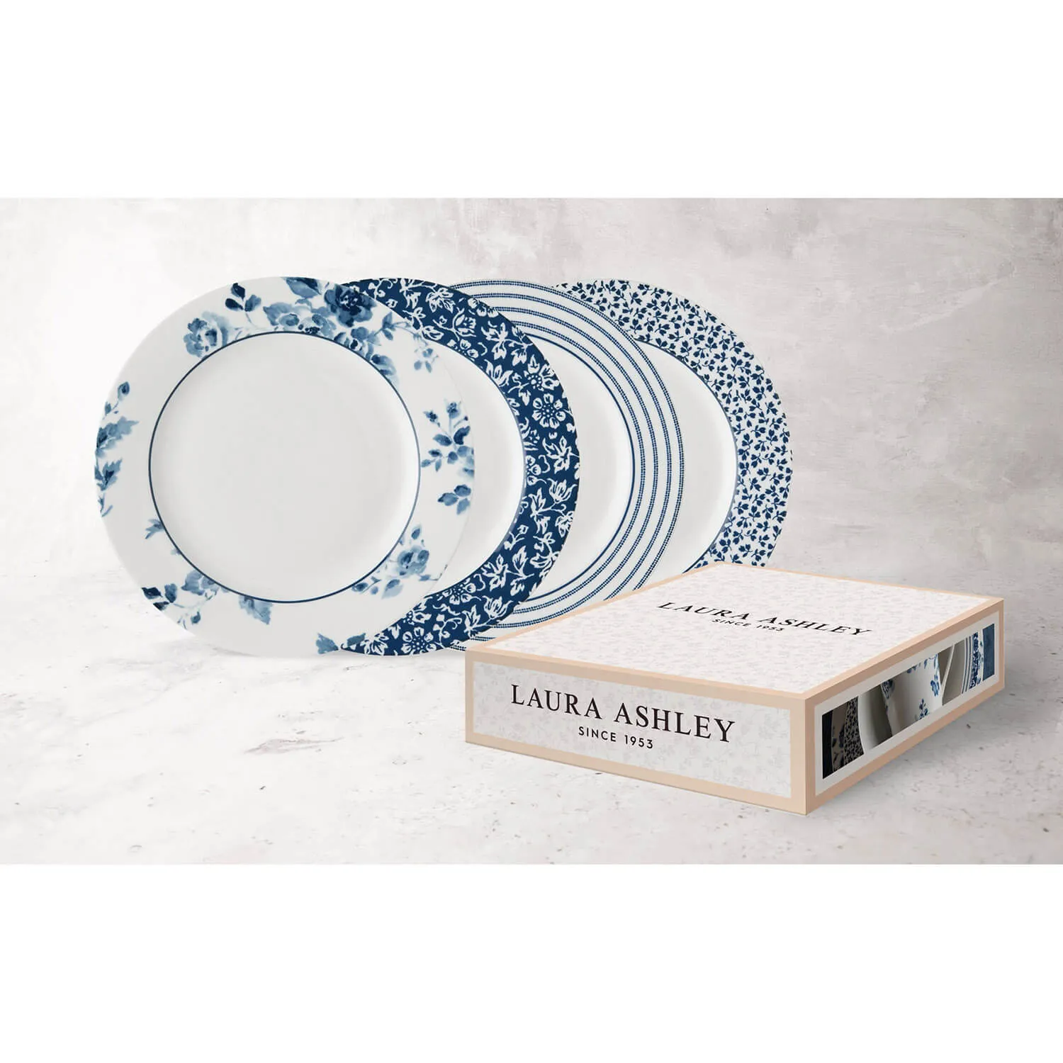 Blueprint Collectables Set of 4 Plates - Multi